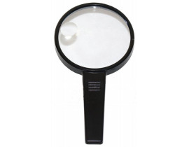 Lupa ręczna MS103 średnica 110mm powiększenie 2x,4x