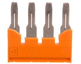 Mostek wtykany 4-biegunowy 8,2mm pomarańczowy FBS 4-8 CT 3033832 /10szt./
