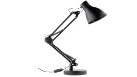 Lampka Biurkowa Stołowa Led 7W Cct Ściemnialna Marti Czarna Lumiled