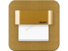 Oprawa przyschodowa Salsa LED Light 230 V AC 1,8 W IP 20 4000 K mosiądz mat