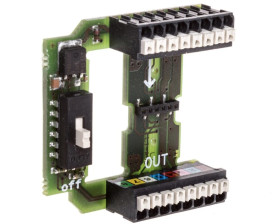 Płytka 3-pozycyjna przystosowująca kasetkę sterowniczą do systemu SmartWire-DT M22-SWD-I1-LP01 115990