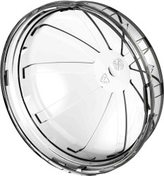 Soczewka LED 80 Dia. x 33.43mm, D 80mm, do użytku z Systemy złączy LUMAWISE Endurance S. Poliwęglan (PC) Kopuła, TE