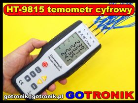 Termometr cyfrowy HT-9815