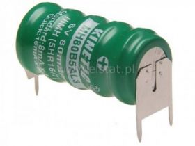 Akum. ( Ni-Mh ) 6V 80mAh MH80B5AL3 KINETIC