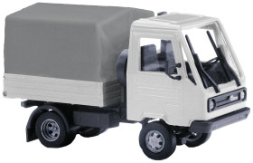 Busch 42250 H0 Model ciężarówki Multicar M26 z platformą i plandeką