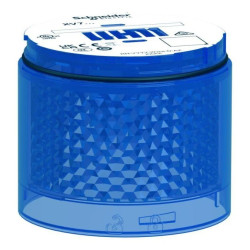 Moduł świetlny, kolumna świetlna, niebieski, Ø70mm, błyskający, kolorowa soczewka, Harmony XVB7, XVB7C66