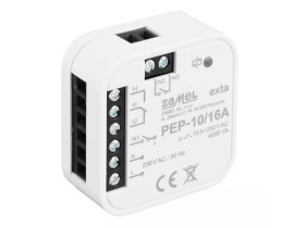 Moduł przekaźnika 16A bezpotencjałowy dopuszkowy PEP-10/16A ZAMEL