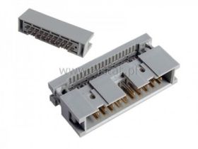 IDM 20 wtyk samozacisk zatrzask do flat cable