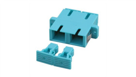 Łącznik Światłowodowy Mm Om3, Sc/Sc Duplex, Turkusowy