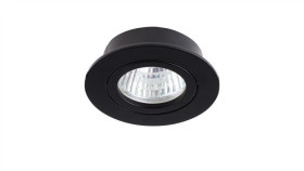 Kanlux Oprawa Sufitowa Wpuszczana Dalla Ct-Dto50-B Czarna Okrągła Regulowana