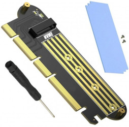 ADAPTER PCI-E X16-M.2 NVME