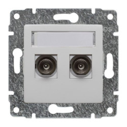 VENA biały Gn. typu F podw. z listwą zac. 510456 K