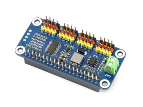 Waveshare Servo Driver HAT for Raspberry Pi, 16-Channel, 12-bit, I2C
