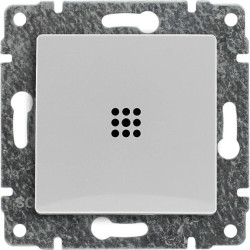 VENA Łącznik kontrolny podświetlany (dioda aktywna na ON) z klawiszem bez ramki 16AX 250V 5204111