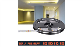 Taśma Premium 12V 60Led Żółta Smd2835 Smd2835 (5)