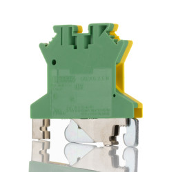 Listwa zaciskowa modułowa z uziemieniem 24→ 12 AWG żyły: 2 Zielony/żółty Wkręcane 24A Phoenix Contact