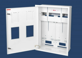 Szafka licznikowa podtynkowa 2-licznikowa 3-fazowe 18 modułów IP30 RW-2L-P Z/O