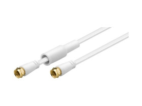 kabel płaski SAT, ekranowanie 100%, pozłacany, odporny na...