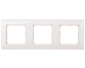 VENA Ramka potrójna biała 510483