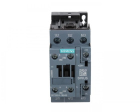 Stycznik mocy 12A 3P 24V DC 1Z 1R S0 3RT2024-1BB40