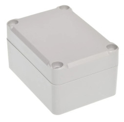 Z96SJ-IP67 TM ABS - Obudowa hermetyczna Z96 jasna z uszczelką zalewaną i tulejkami mosiężnymi ABS