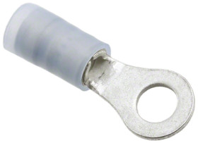 Zacisk oczkowy rozmiar przewodu 2.5mm² Ø , M4 (#8) izolowany średnica wew 4.39mm Molex