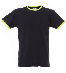 T-shirt, Granatowy, Bawełna 100%, XL, Krótki