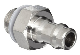 Złączka pneumatyczna M5 męskie Wciskane 6 mm SMC Adapter gwintowany prosty M5 x 0,8 męskie