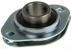 Zespół łożyskowy średnica wew 25mm Oprawa łożyskowa kołnierzowa liczba otworów 2 SKF rozmiar otworu 8,7mm