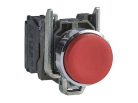 Harmony XB4 Przycisk wystający czerwony metalowy XB4BL42 SCHNEIDER ELECTRIC