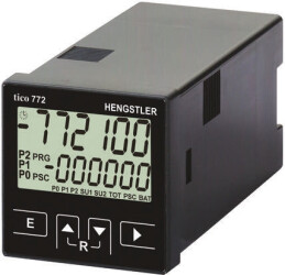 Licznik TICO 772 Minuty, Sekunda Resetowanie Automatyczny i ręczny Hengstler LCD 6-cyfrowy 60 kHz Licznik 30V dc