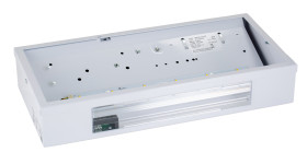 Oświetlenie awaryjne EMERGI-LITE 3,9 W czas działania 3h szerokość 185 mm Przegroda czołowa IP20