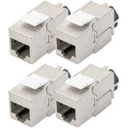 Digitus DN-93617-4 RJ45 module Keystone CAT 6A 4 pc(s)