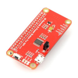 IR Hat + pilot - nakładka Raspberry Pi v2