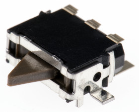 Przełącznik DIP, typ: Dźwignia, SPDT, 10 mA przy 5 V DC, montaż: Płytka drukowana