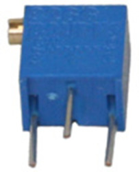 Cermet trimmer potentiometer, 12 turns, 1 kΩ, 0.25 W, THT, lateral, 3266X-1-102LF