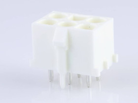 Molex 432550027 Obudowa złącza pin męskiego na PCB, piny: 6, 1 szt.
