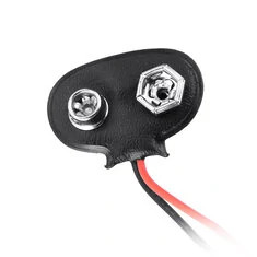 10 sztuk przycisków baterii zasilającej DC 9V, zatyczka Mega 2560 1280 UNO R3 132 9V, sprzączka T typu Geekcreit do Arduino - pr