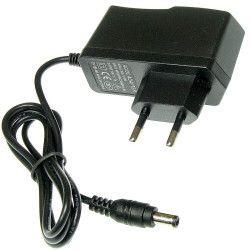 Zasilacz ZI 12V/1A NEPOWER wtyk:2,5/5,5 impulsowy LED