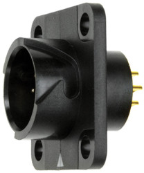 Złącze wielostykowe przemysłowe 10-pinowe, panelowe Gniazdo JAE