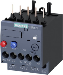 Przekaźnik przeciążeniowy termiczny Siemens 0,16 A 160 mA 0,06 kW