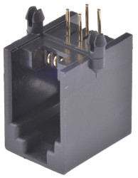 Złącze RJ22 Żeński Złącze RJ22 Przewlekany Wurth Elektronik, 90°, 4P4C-żyłowe