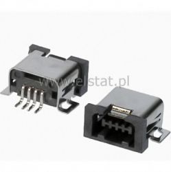 USB micro gniazdo 1A4D SMD 4pin