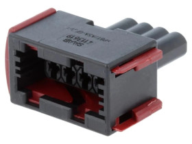 Obudowa do zacisków żeńskich, Wire-to-Wire, 4 pozycje 1-963207-1