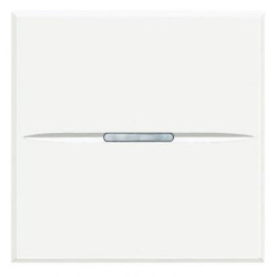 AXOLUTE Łącznik jednobiegunowy biały HD4001M2N