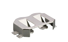 Uchwyt do baterii, x 1, maks. Ø 12.5mm, Montaż powierzchniowy