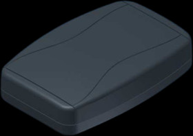 ABS enclosure, (L x W x H) 114 x 74 x 24.7 mm, dark gray (RAL 7016), IP54, ST1.4