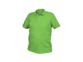 Koszulka polo TOBIAS bawełniana zielona rozmiar 2XL HT5K415-2XL HOEGERT