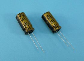 2200uF/25V 13x25 85°C NIC ELKO