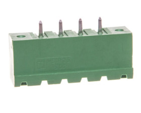 Gniazdo pinowe 4P 320V 8A zielone MSTBV 2,5/ 4-GF-5,08 1777099 /250szt./